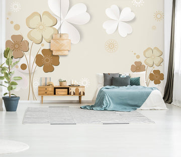 3D Origami Flowers 1522 Wall Murals Wallpaper AJ Wallpaper 2 