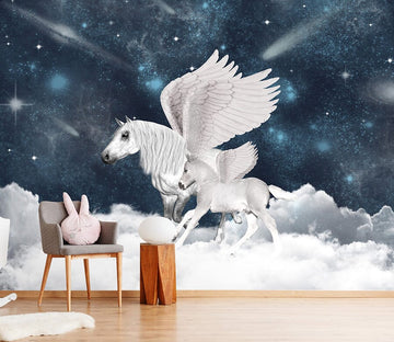 3D Unicorn Wings 1521 Wall Murals Wallpaper AJ Wallpaper 2 