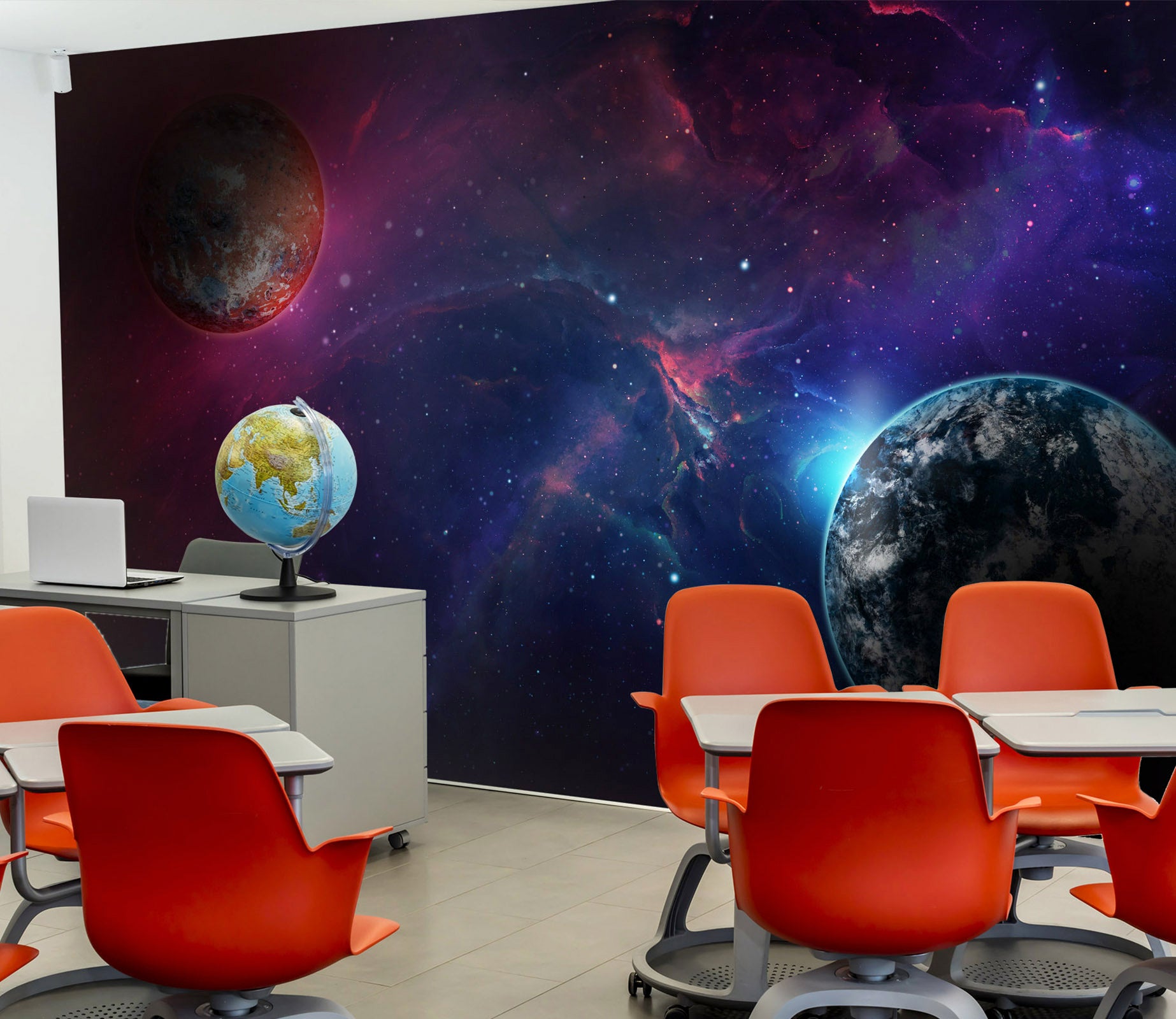 3D colorful Universe 38 Wall Murals Wallpaper AJ Wallpaper 2 