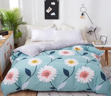 3D Mint Green Background 2044 Bed Pillowcases Quilt