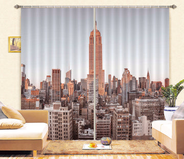 3D New York Building 017 Assaf Frank Curtain Curtains Drapes