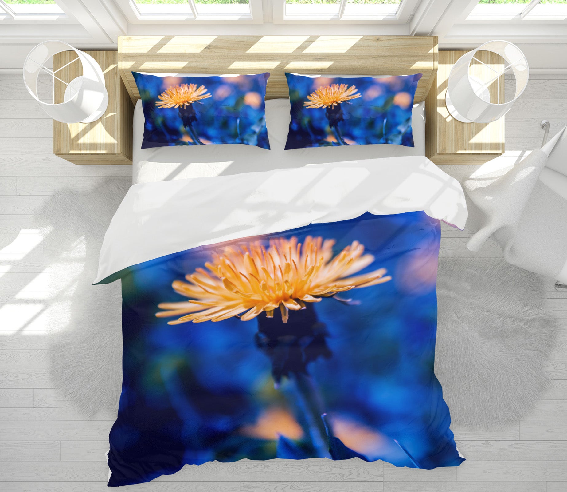 3D Flowers 61010 Bed Pillowcases Quilt