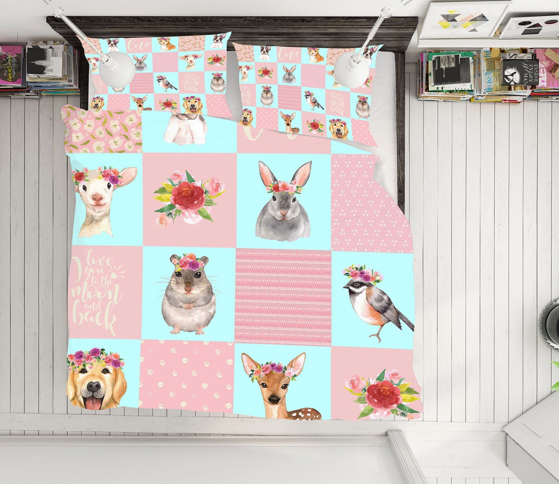 3D Puppy Kitten 203 Uta Naumann Bedding Bed Pillowcases Quilt Quiet Covers AJ Creativity Home 