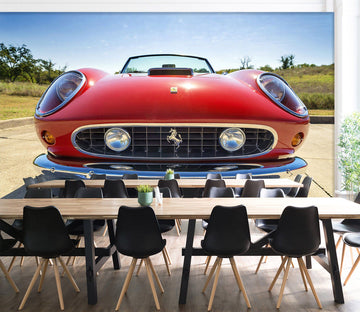 3D Red Car Head 601 Wallpaper AJ Wallpaper 2 