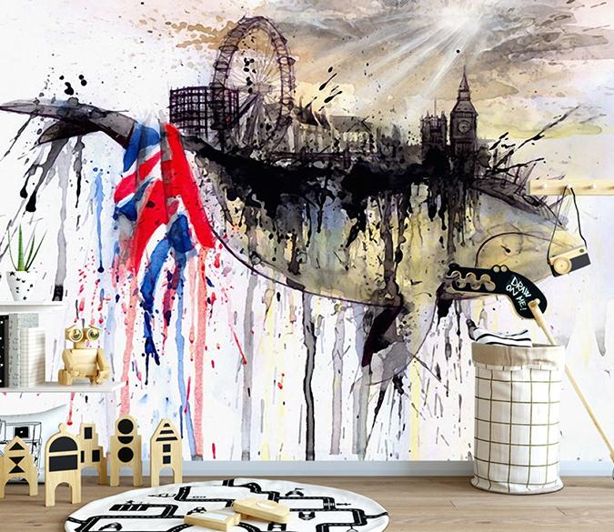 3D Painted Ship 161 Wall Murals Wallpaper AJ Wallpaper 2 