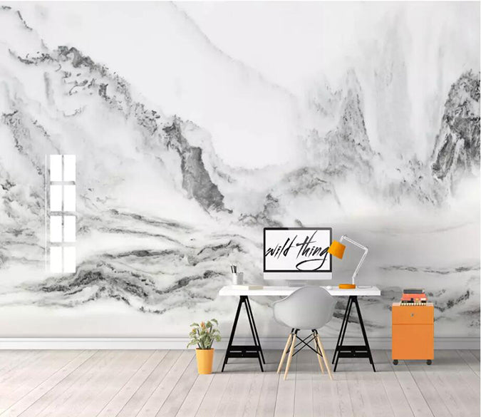 3D Misty Valley 1406 Wall Murals Wallpaper AJ Wallpaper 2 