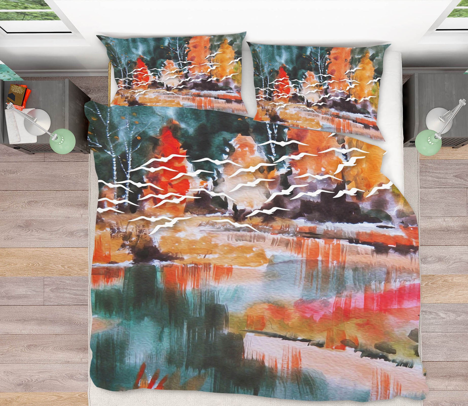 3D Color Texture 16036 Bed Pillowcases Quilt