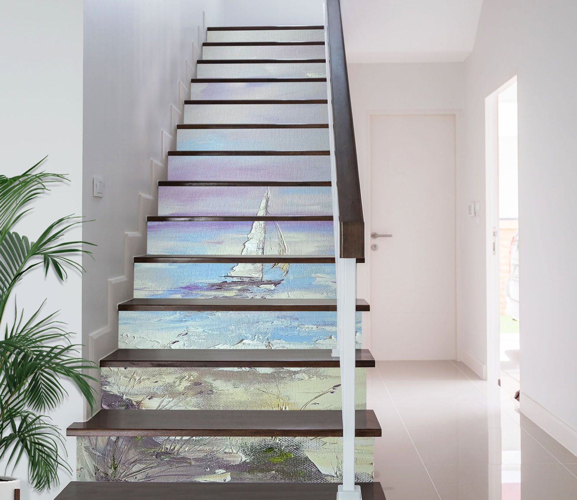 3D Ocean Ship 3914 Skromova Marina Stair Risers