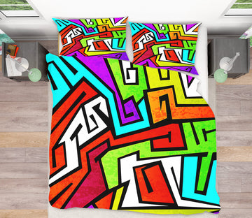 3D Color 60070 Bed Pillowcases Quilt