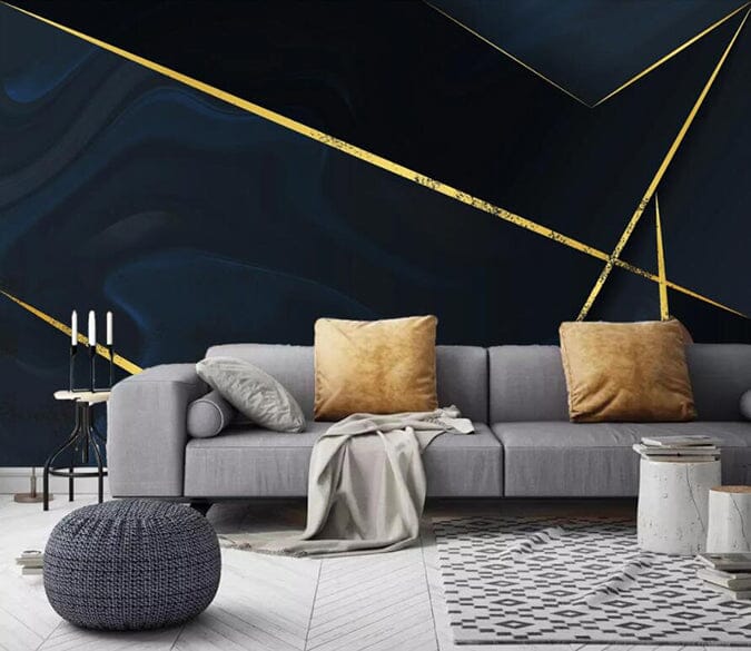 3D Golden Simplicity 2889 Wall Murals Wallpaper AJ Wallpaper 2 