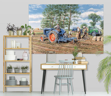 3D Lifting The Crop 046 Trevor Mitchell Wall Sticker Wallpaper AJ Wallpaper 2 