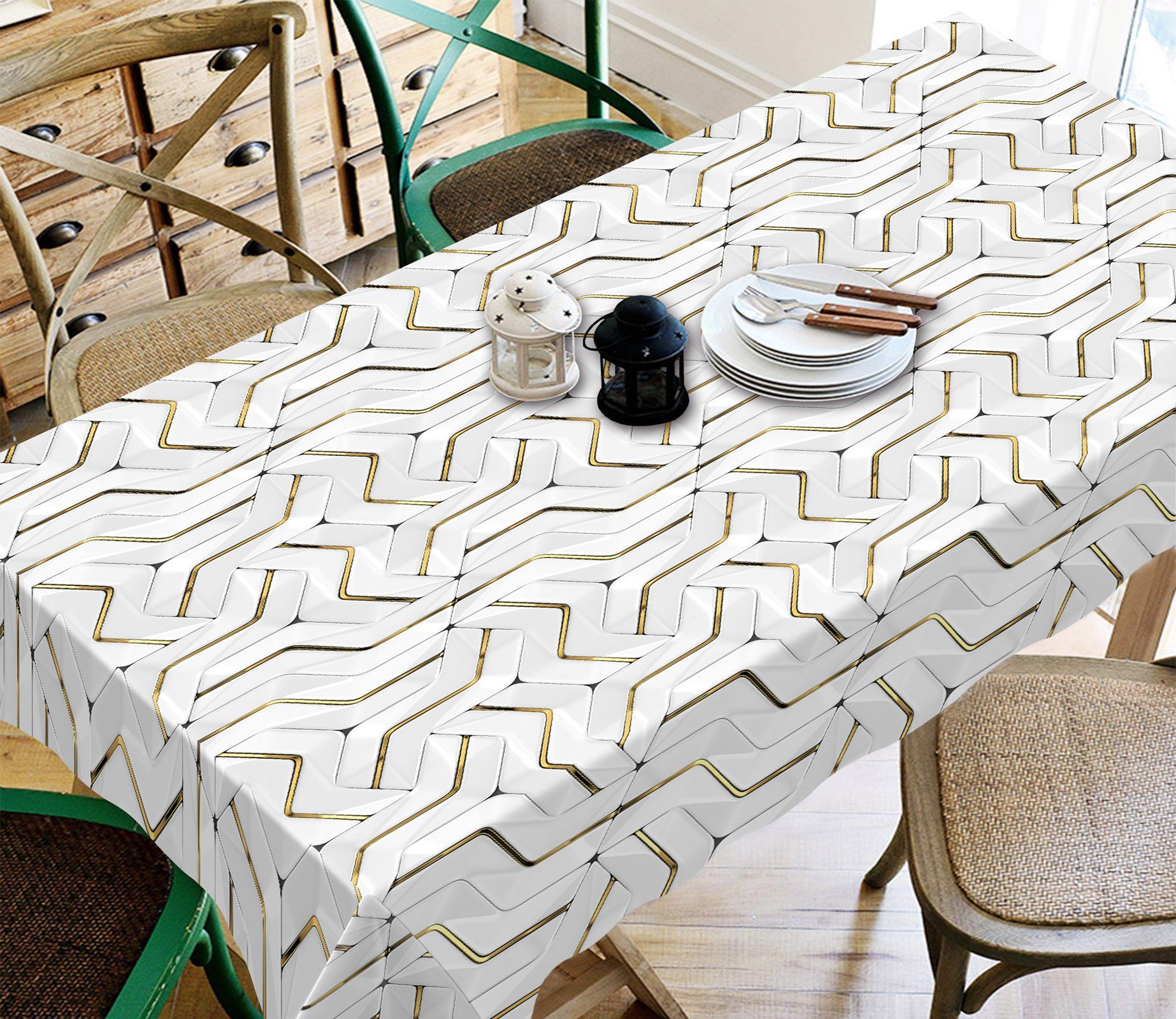 3D Irregular Stitching 50 Tablecloths Wallpaper AJ Wallpaper 