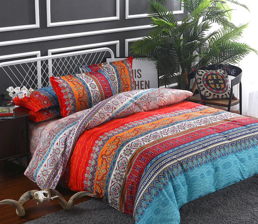 3D Color Pattern 6043 Bed Pillowcases Quilt