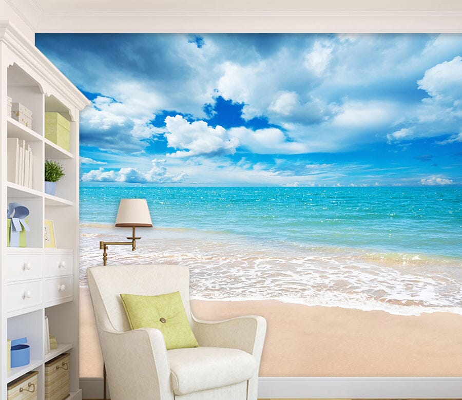 3D Blue Sea 1005 Wall Murals Wallpaper AJ Wallpaper 2 