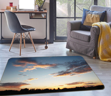 3D Sky Clouds 31184 Non Slip Rug Mat