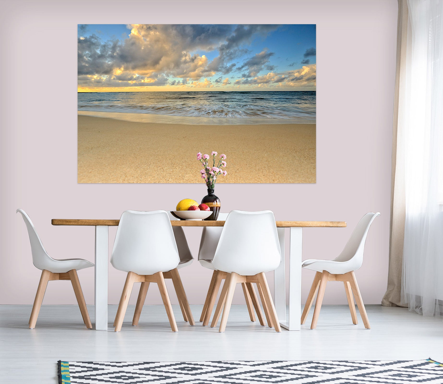 3D Seaside Sky 61196 Kathy Barefield Wall Sticker