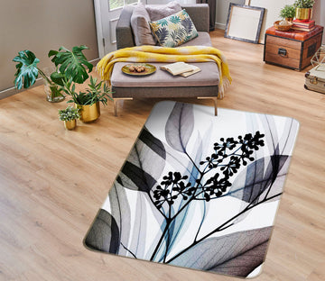3D Flowers 76119 Non Slip Rug Mat