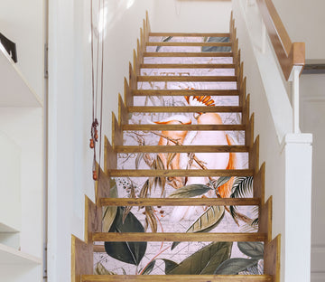 3D Branches Parrot 11044 Andrea Haase Stair Risers