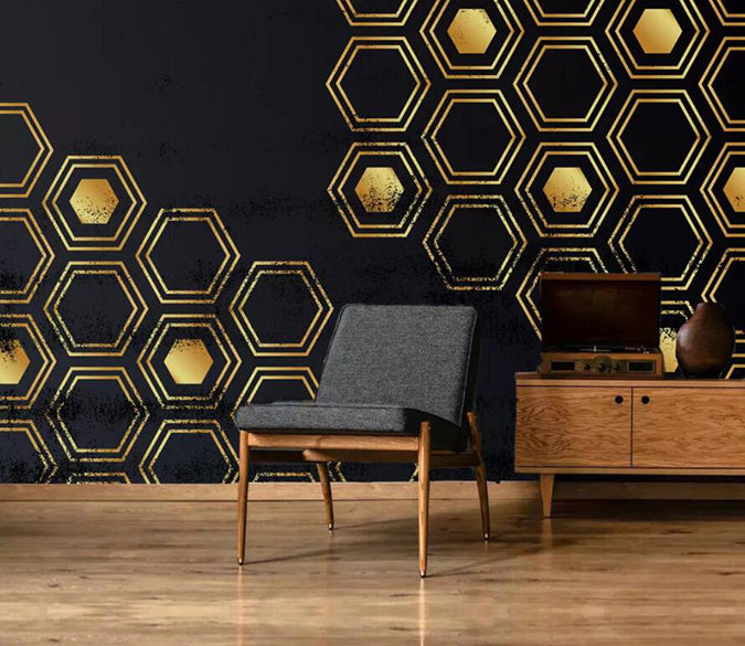 3D Geometric Patterns 1892 Wall Murals Wallpaper AJ Wallpaper 2 