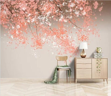 3D Pink Flowers 2063 Wall Murals Wallpaper AJ Wallpaper 2 
