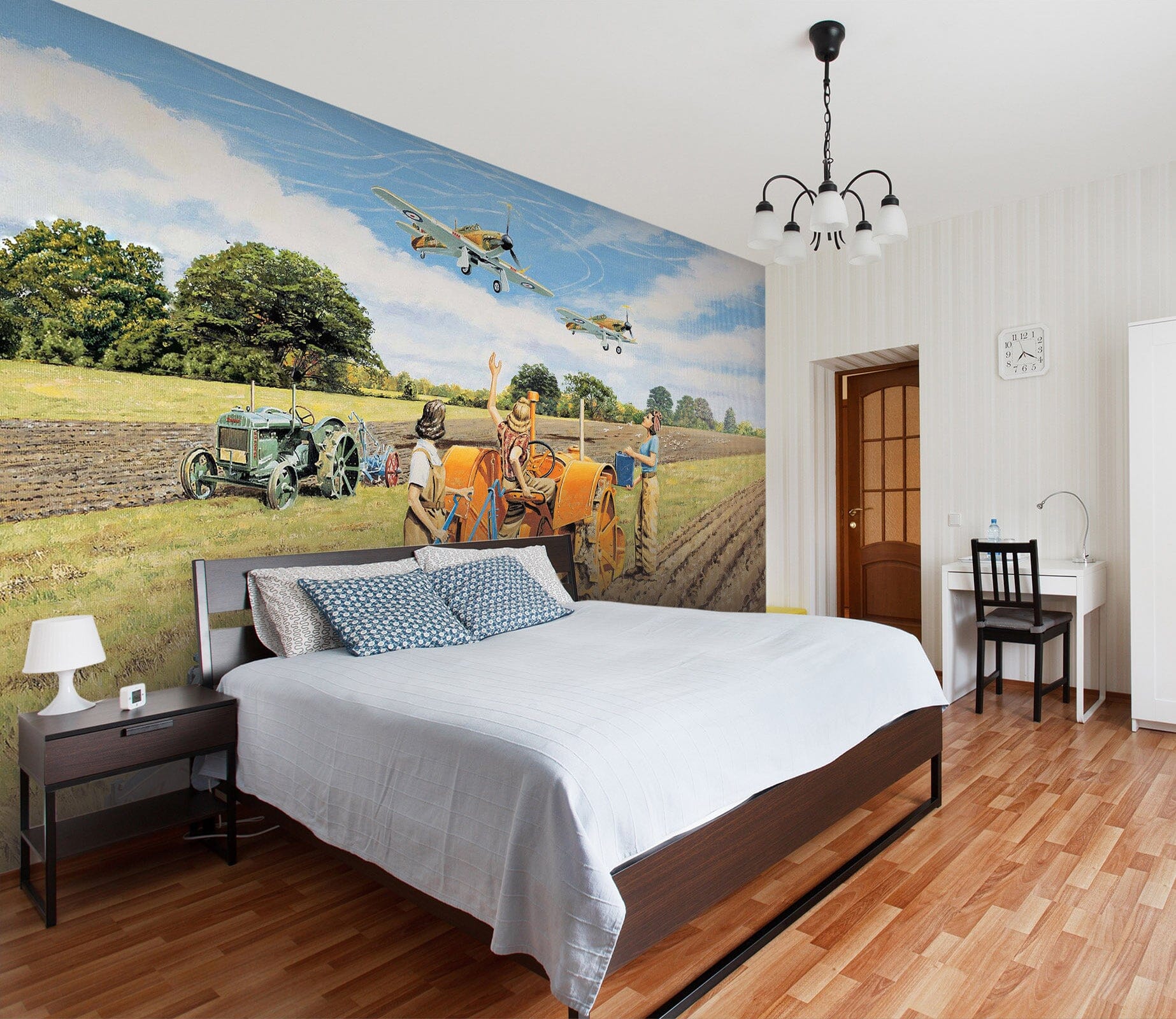 3D Ploughing For Britain 1045 Trevor Mitchell Wall Mural Wall Murals Wallpaper AJ Wallpaper 2 