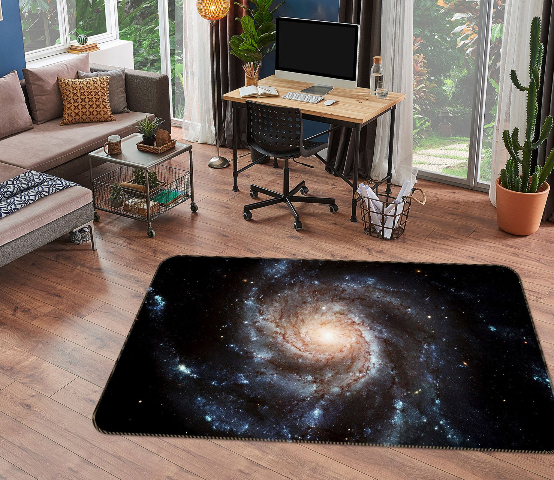 3D Galaxy 31130 Non Slip Rug Mat