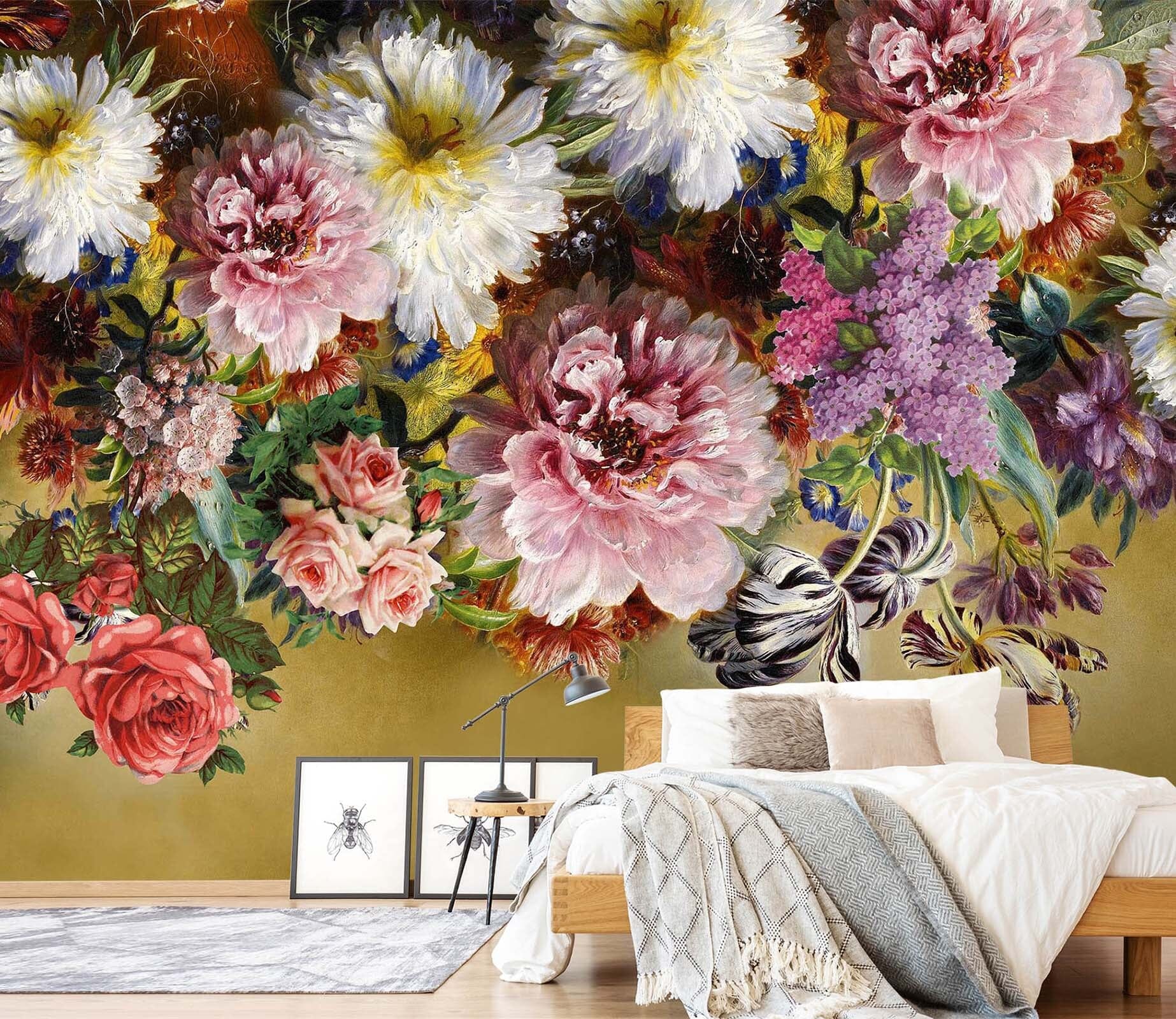 3D Rose Flower 1612 Wall Murals Wallpaper AJ Wallpaper 2 