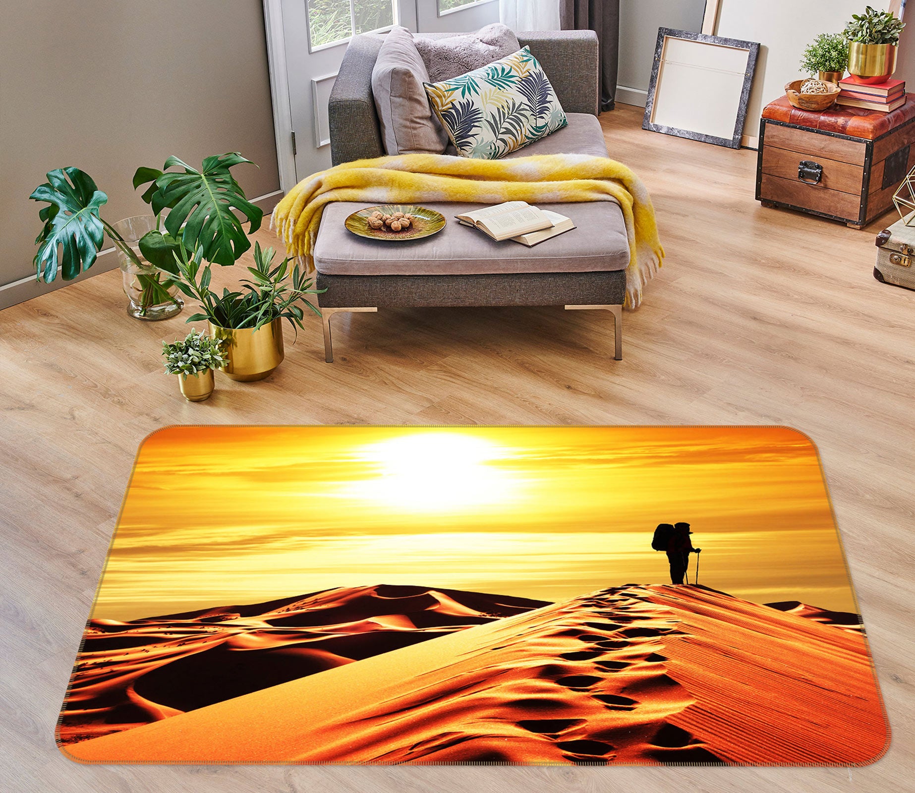 3D Desert 75143 Non Slip Rug Mat