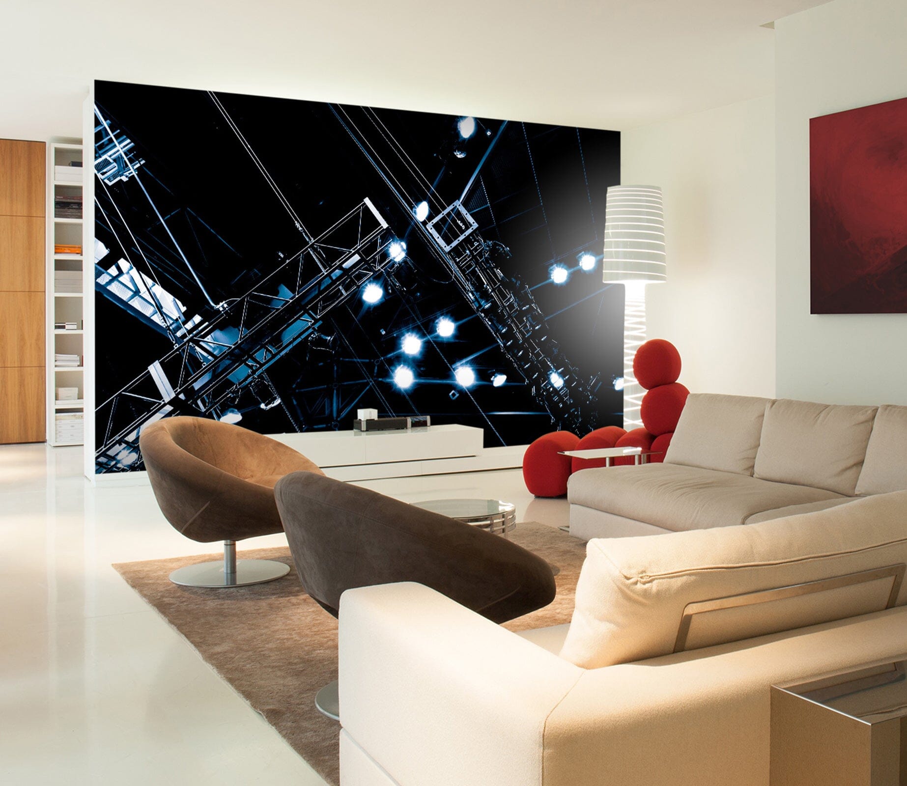 3D Dark City 102 Noirblanc777 Wall Mural Wall Murals Wallpaper AJ Wallpaper 2 