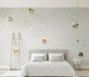 3D Carving Circle WC194 Wall Murals Wallpaper AJ Wallpaper 2 