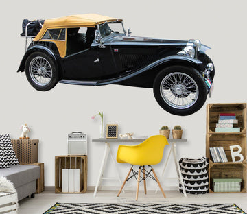 3D Traffic Black Yellow Tail 0240 Vehicles Wallpaper AJ Wallpaper 