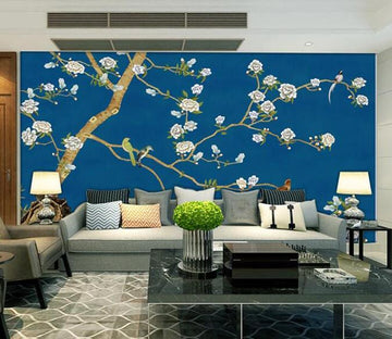3D Plum Tree 908 Wall Murals Wallpaper AJ Wallpaper 2 