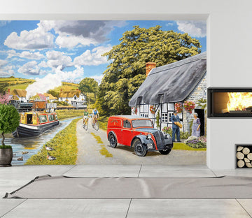 3D Parcel For Canal Cottage 1043 Trevor Mitchell Wall Mural Wall Murals Wallpaper AJ Wallpaper 2 