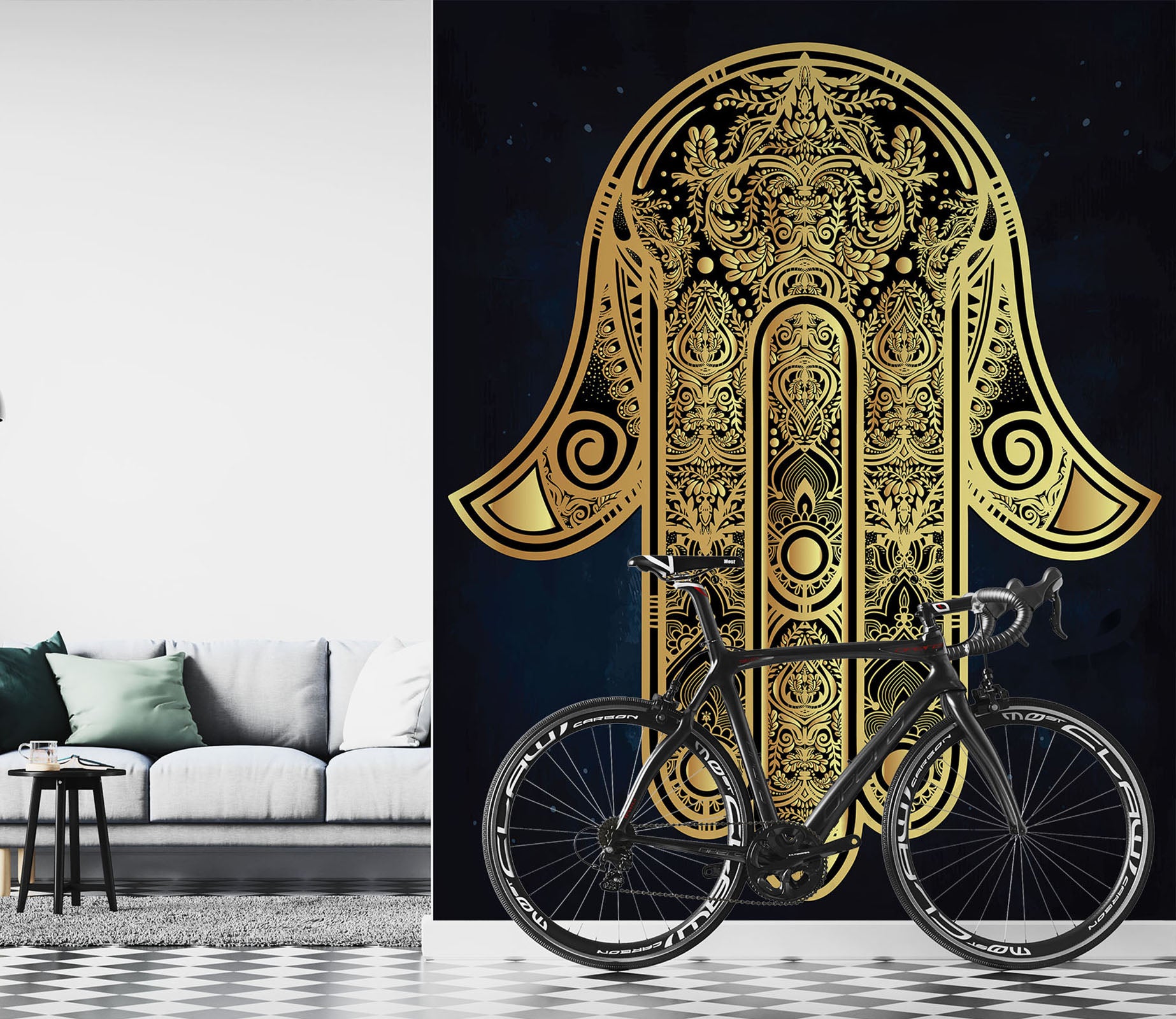 3D Hand Of Fatima 58104 Wall Murals