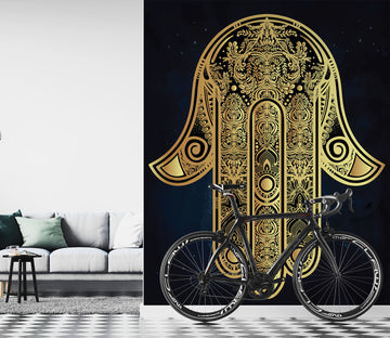 3D Hand Of Fatima 58104 Wall Murals