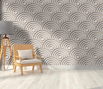 3D Circular Pattern 2052 Wall Murals Wallpaper AJ Wallpaper 2 
