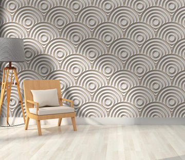 3D Circular Pattern 2052 Wall Murals Wallpaper AJ Wallpaper 2 