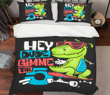 3D Dinosaur 59064 Bed Pillowcases Quilt