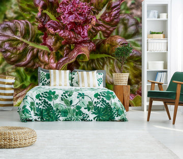 3D Purple Plant 112 Jerry LoFaro Wall Mural Wall Murals Wallpaper AJ Wallpaper 2 