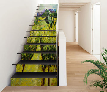 3D Green Forest Grass 89174 Allan P. Friedlander Stair Risers