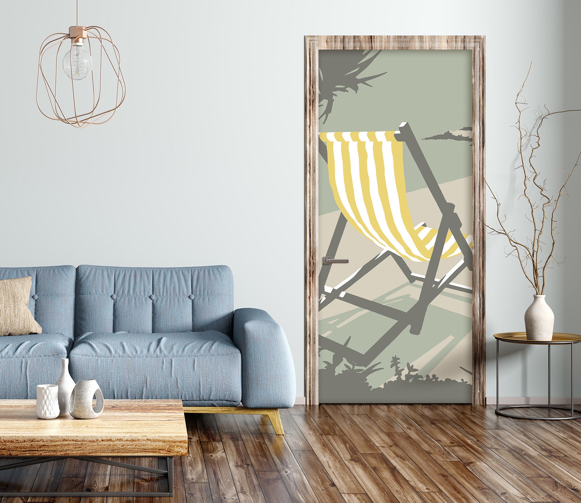 3D Recliner 9284 Steve Read Door Mural