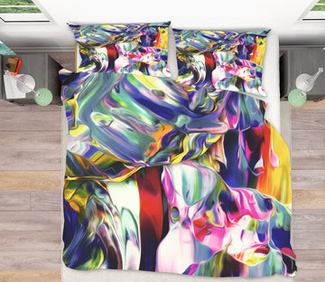 3D Pattern 16111 Bed Pillowcases Quilt