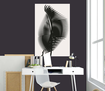 3D Black Leaves 146 Boris Draschoff Wall Sticker Wallpaper AJ Wallpaper 2 