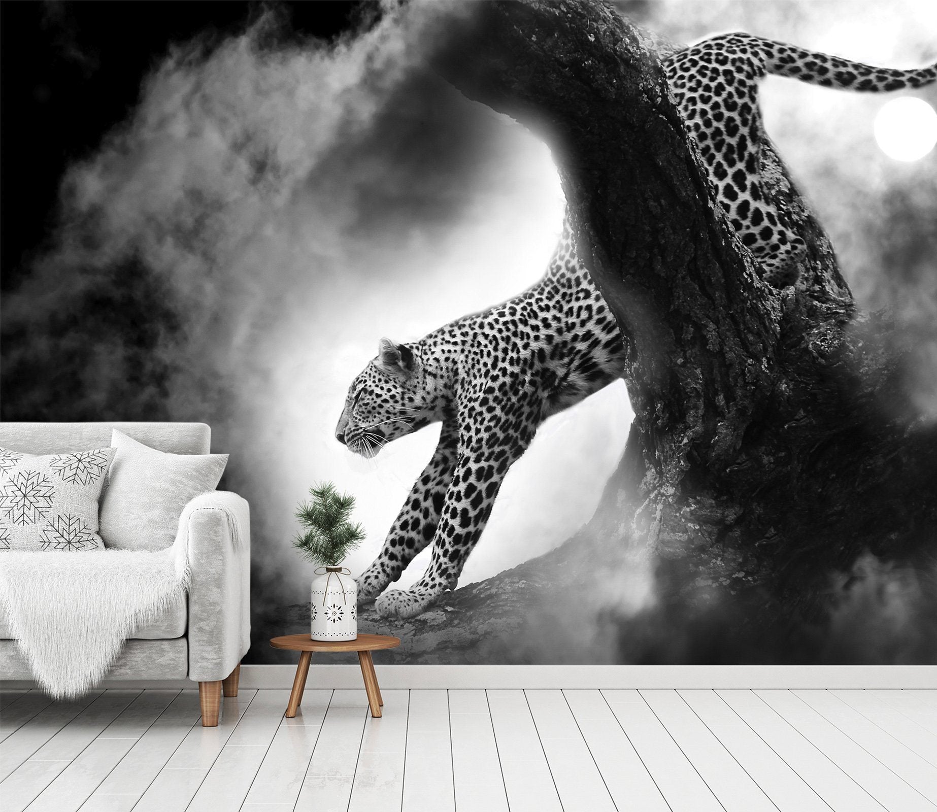 3D Black And White Tiger 208 Wallpaper AJ Wallpaper 