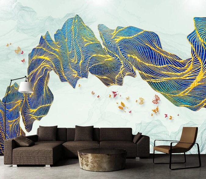 3D Golden Valley 1750 Wall Murals Wallpaper AJ Wallpaper 2 