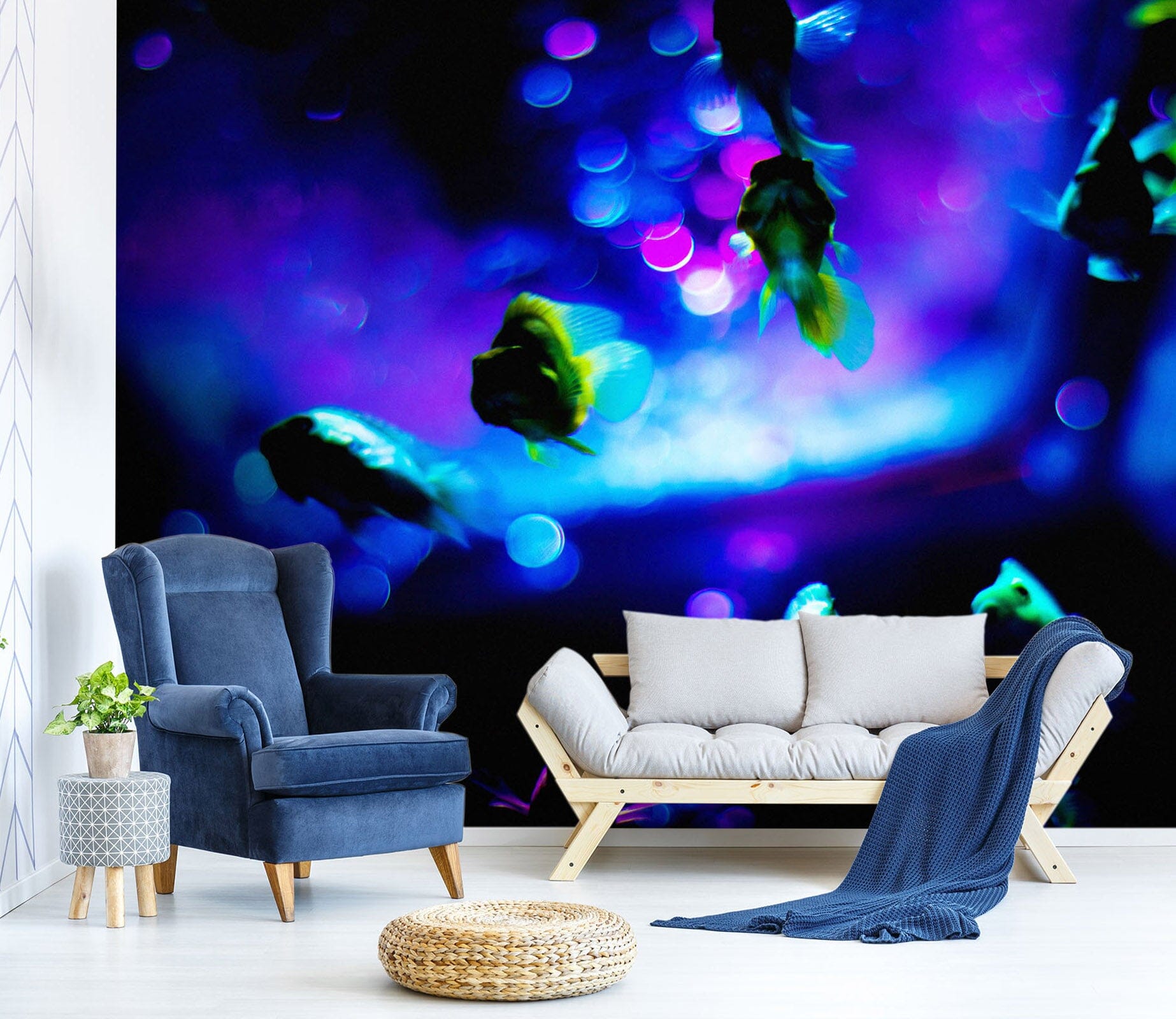3D Magical Color 101 Noirblanc777 Wall Mural Wall Murals Wallpaper AJ Wallpaper 2 