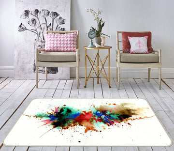 3D Pigment Ink Pattern 84119 Anne Farrall Doyle Rug Non Slip Rug Mat
