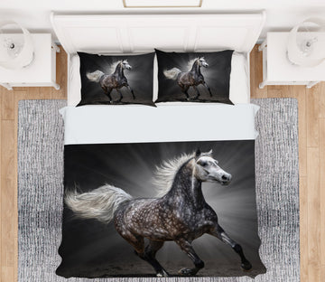 3D Horse 12207 Bed Pillowcases Quilt