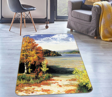 3D Tree Path 33192 Non Slip Rug Mat