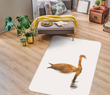 3D Golden Swan 1126 Boris Draschoff Rug Non Slip Rug Mat Mat AJ Creativity Home 